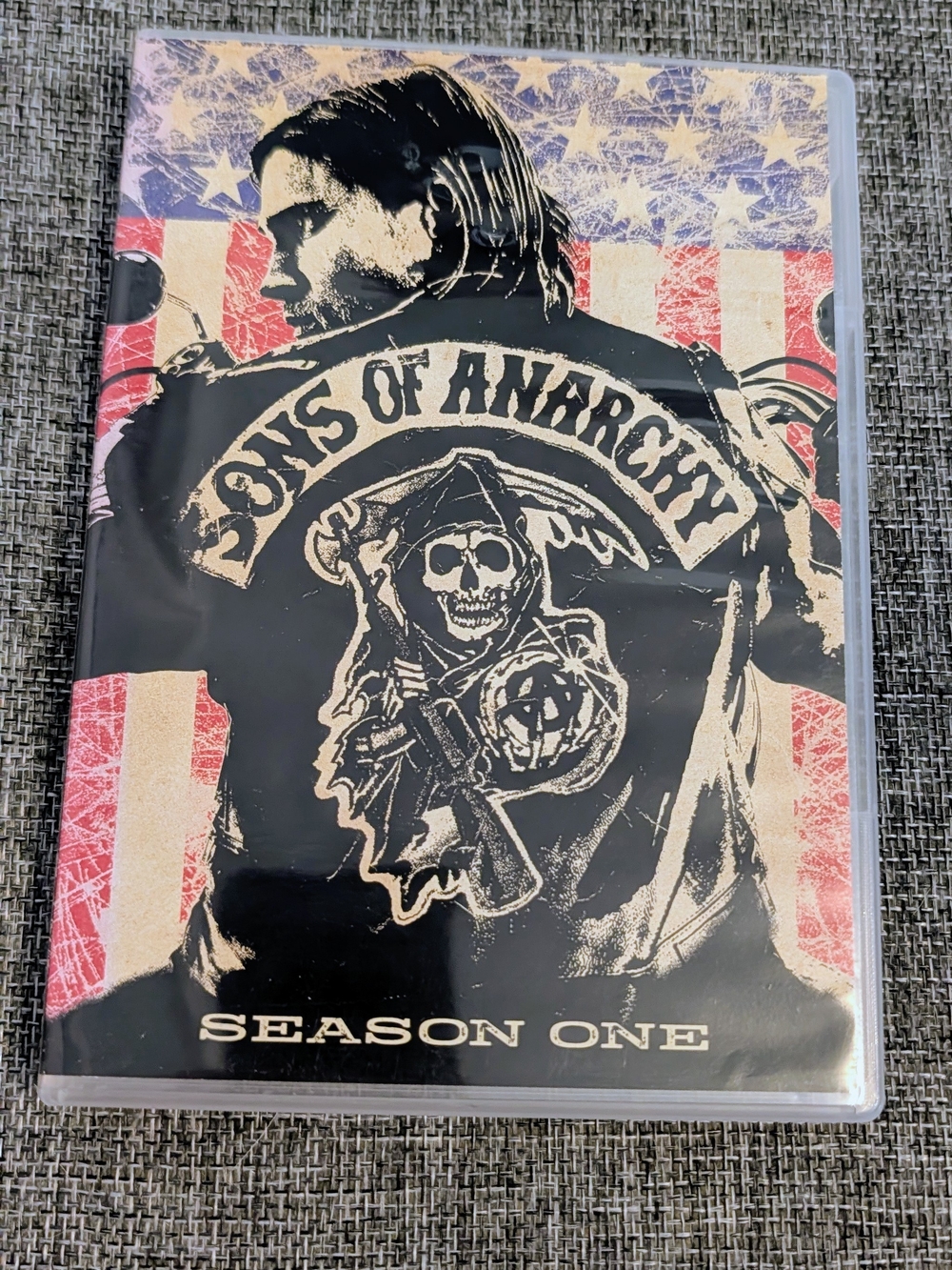 Sons of Anarchy Black Graphic Men's Shirt - Black